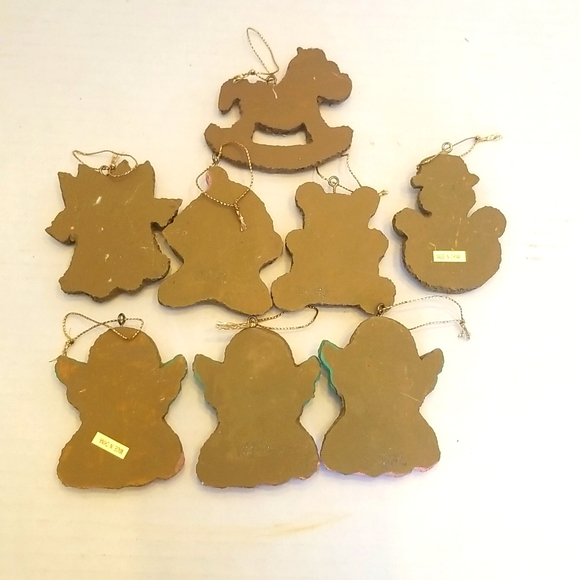 Eight Gingerbread Cookie Christmas Ornaments - Picture 7 of 8